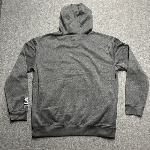 Ecko Unlimited Unltd Pullover Hoodie Y2K Men's XXL 2XL Black Skate Grunge Baggy - Picture 5 of 9
